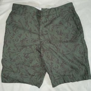 DOCKERS casual print Flat Front shorts